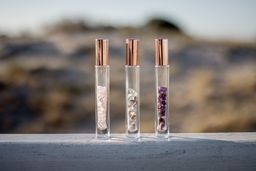Crystal Gemstone Roller Bottle - AMETHYST