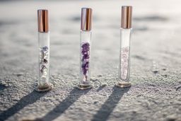 Crystal Gemstone Roller Bottle - AMETHYST