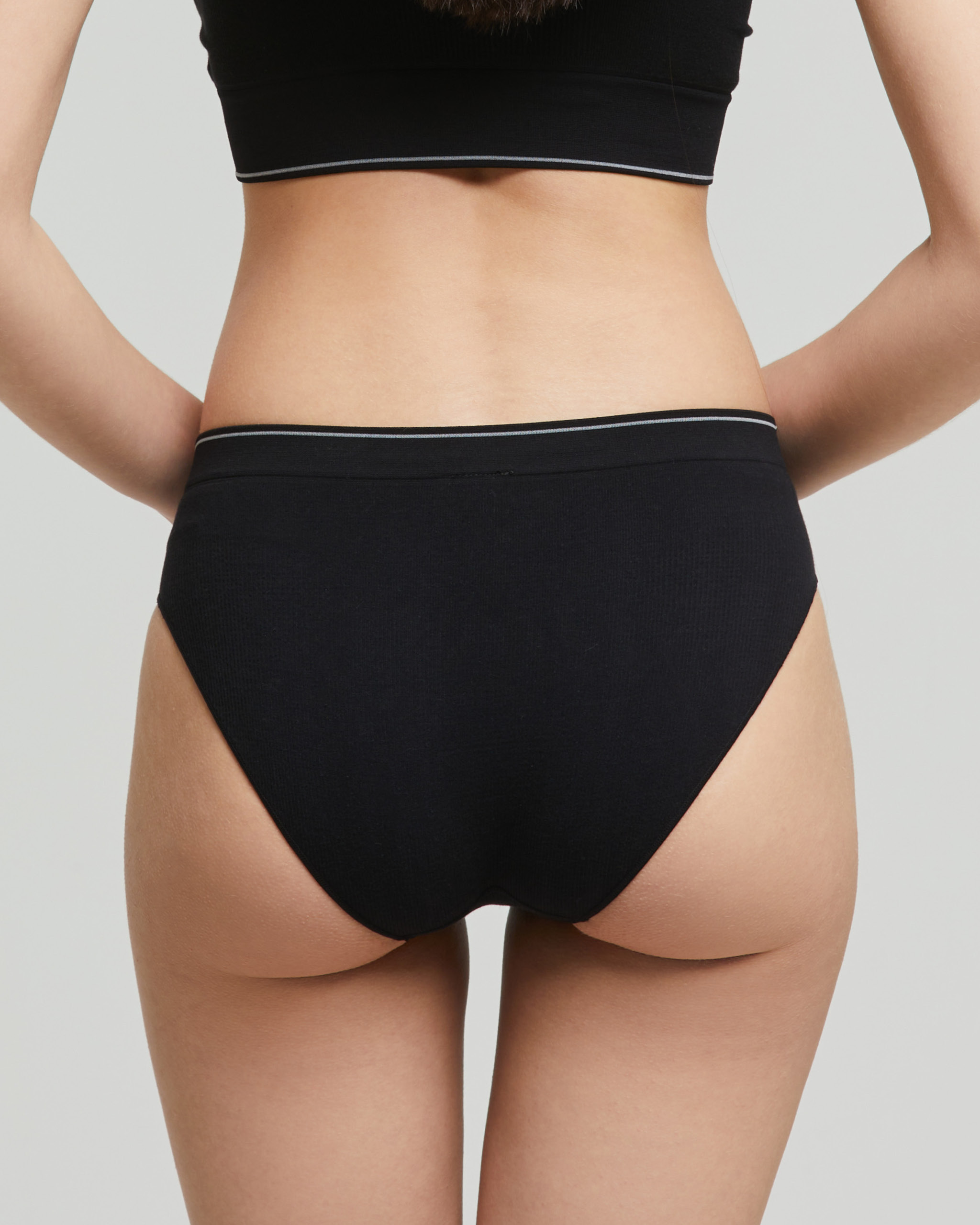 No Stress Womens Seamless Cotton Briefs