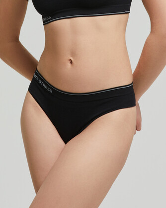 No Stress Womens Seamless Cotton Brazil Brief