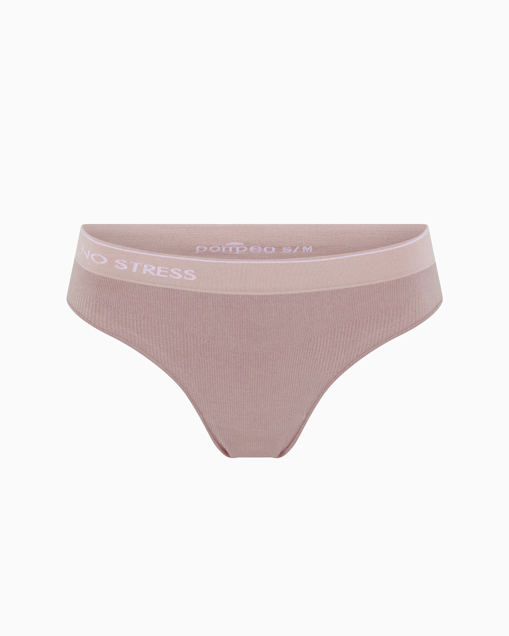 No Stress Womens Seamless Cotton Brazil Brief