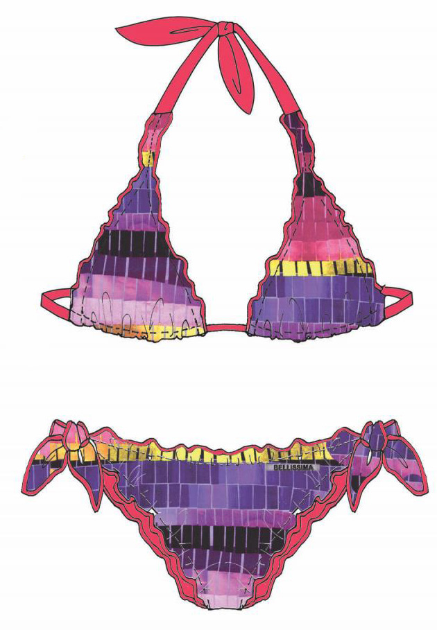 COPACABANA 2 piece Bikini set - Summer Fiesta