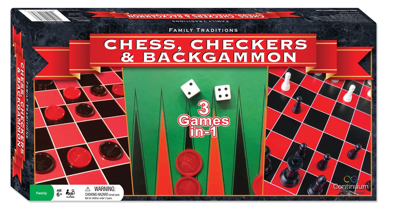 Family Traditions Chess Checkers and Backgammon