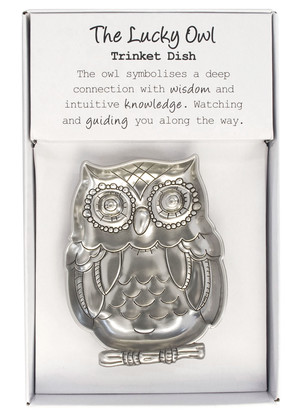 Trinket Dish Owl |Great gift idea memorable Keepsake