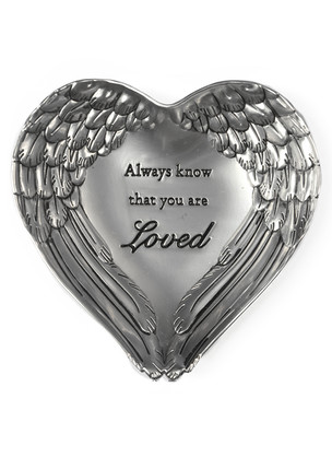 ANGEL WING DISH YOU ARE LOVED