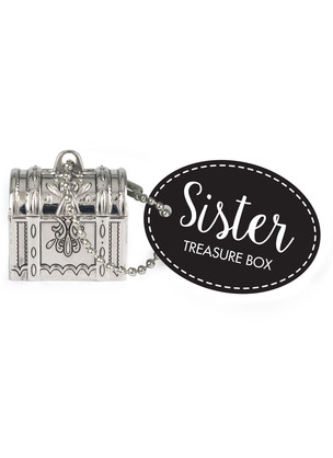 Treasure Box Sister|With Charms inside|Great gift idea, memorable Keepsake