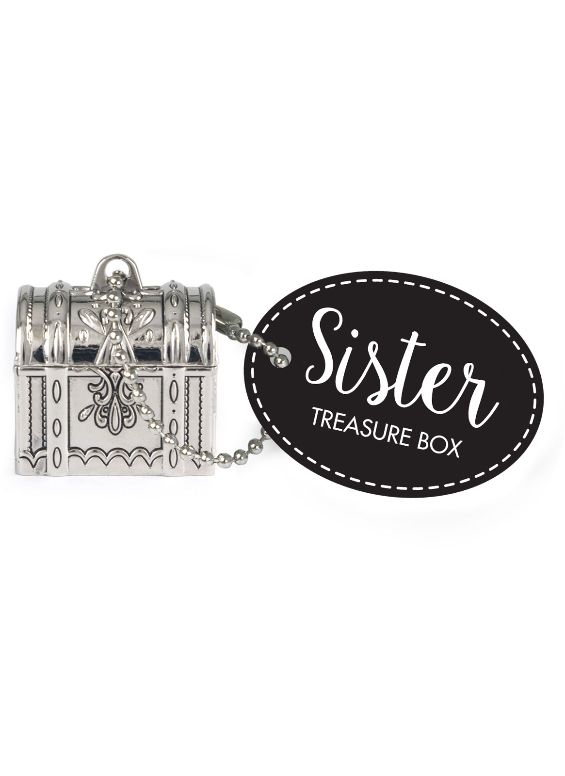 Treasure Box Sister|With Charms inside|Great gift idea, memorable Keepsake