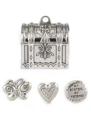 Treasure Box Sister|With Charms inside|Great gift idea, memorable Keepsake
