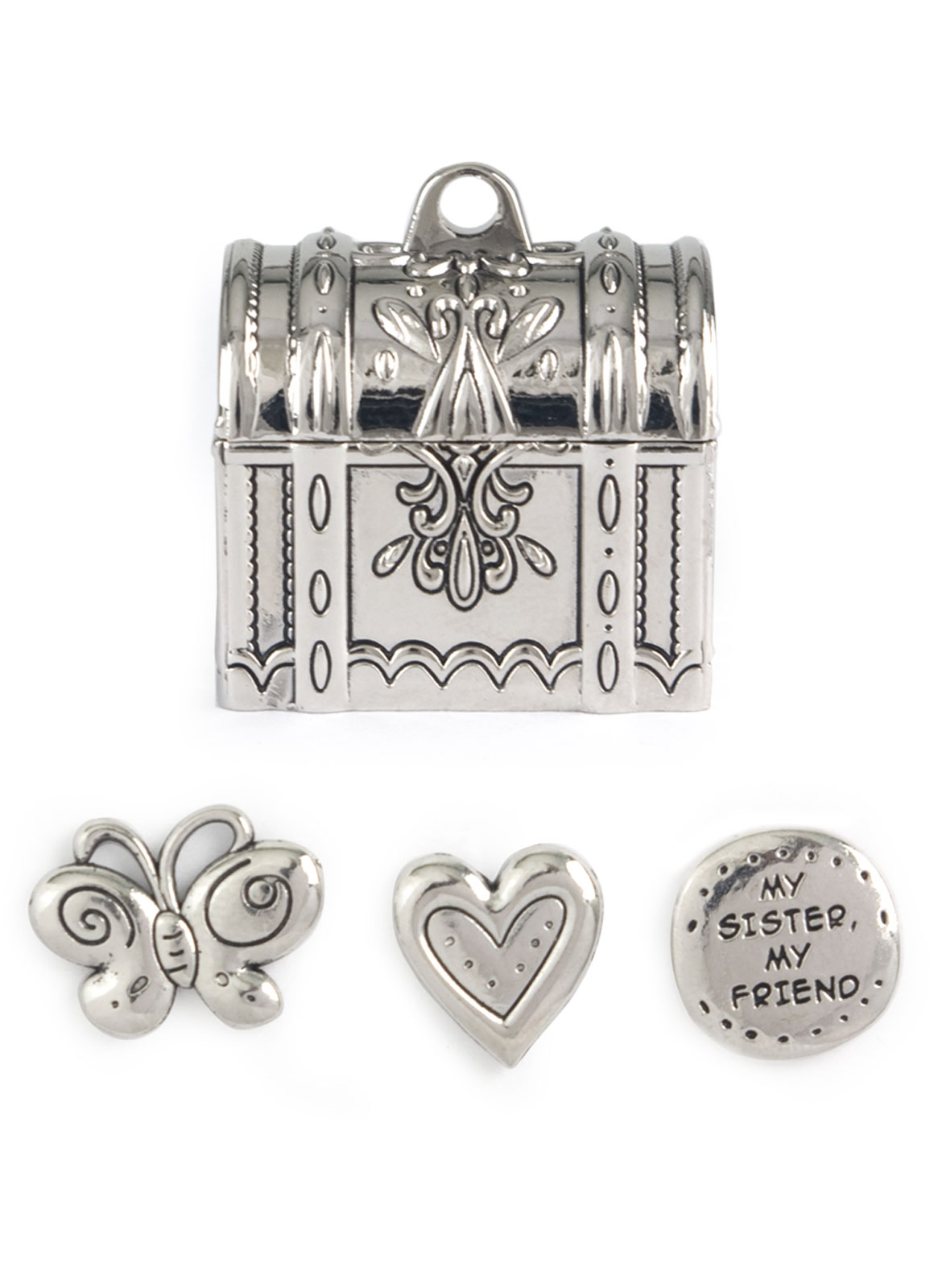 Treasure Box Sister|With Charms inside|Great gift idea, memorable Keepsake