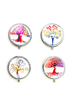 Pill Box Tree of Life Connections Gift Boxed