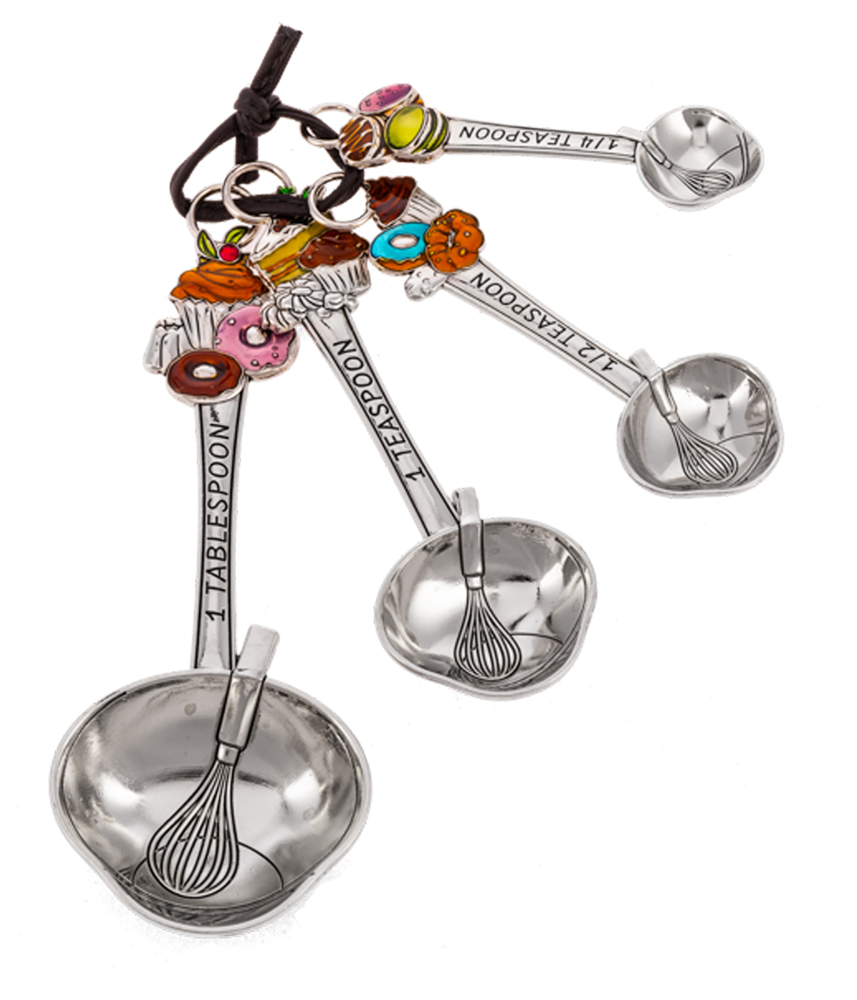 Measuring Spoons colourful Sweets and treats set of 4