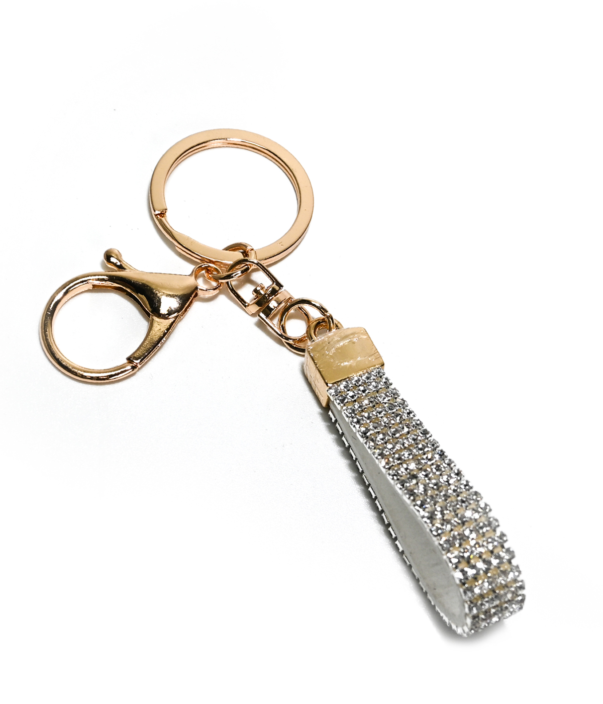 Crystal Bling Daimante keyring bag charm pack with display stand 20Pce 4 colours