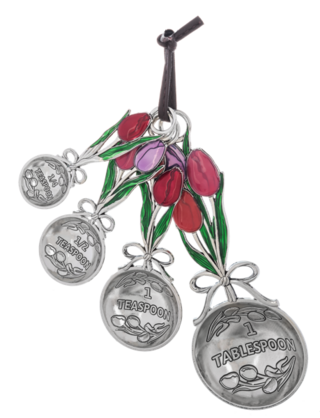Measuring Spoons Totally Tulips set of 4