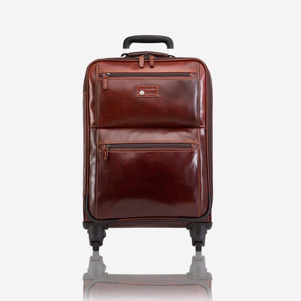 Oxford Cabin Wheeled Holdall  47cm, Tobacco