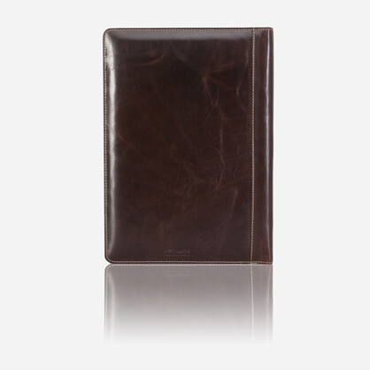 Oxford Zip Around Laptop Folder, Coffee
