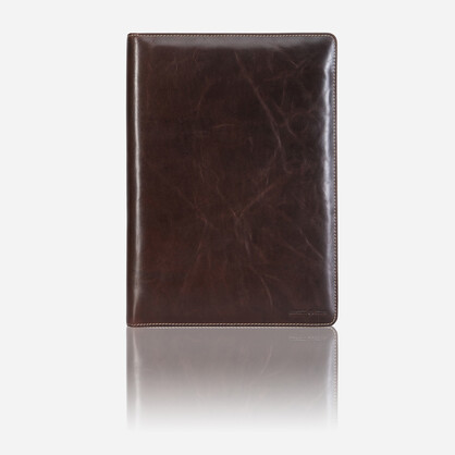 Oxford Zip Around Laptop Folder, Coffee