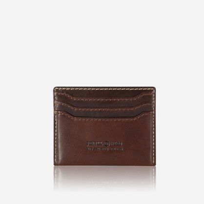 Norweigian Slim Card Holder, Mocha