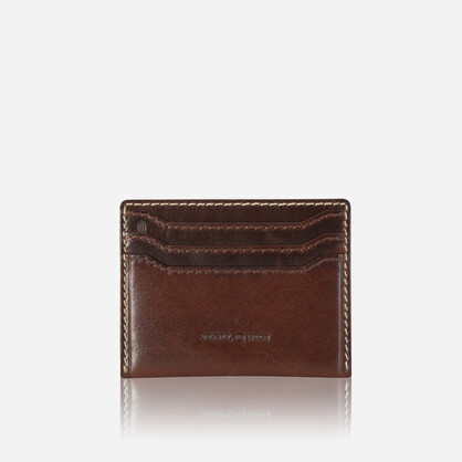 Norweigian Slim Card Holder, Mocha