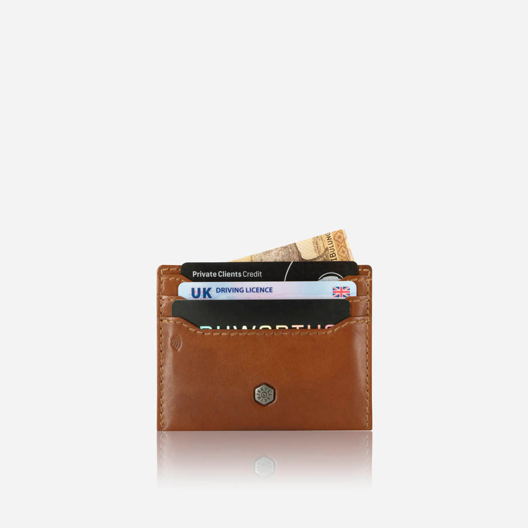 Norweigian Slim Card Holder, Tan