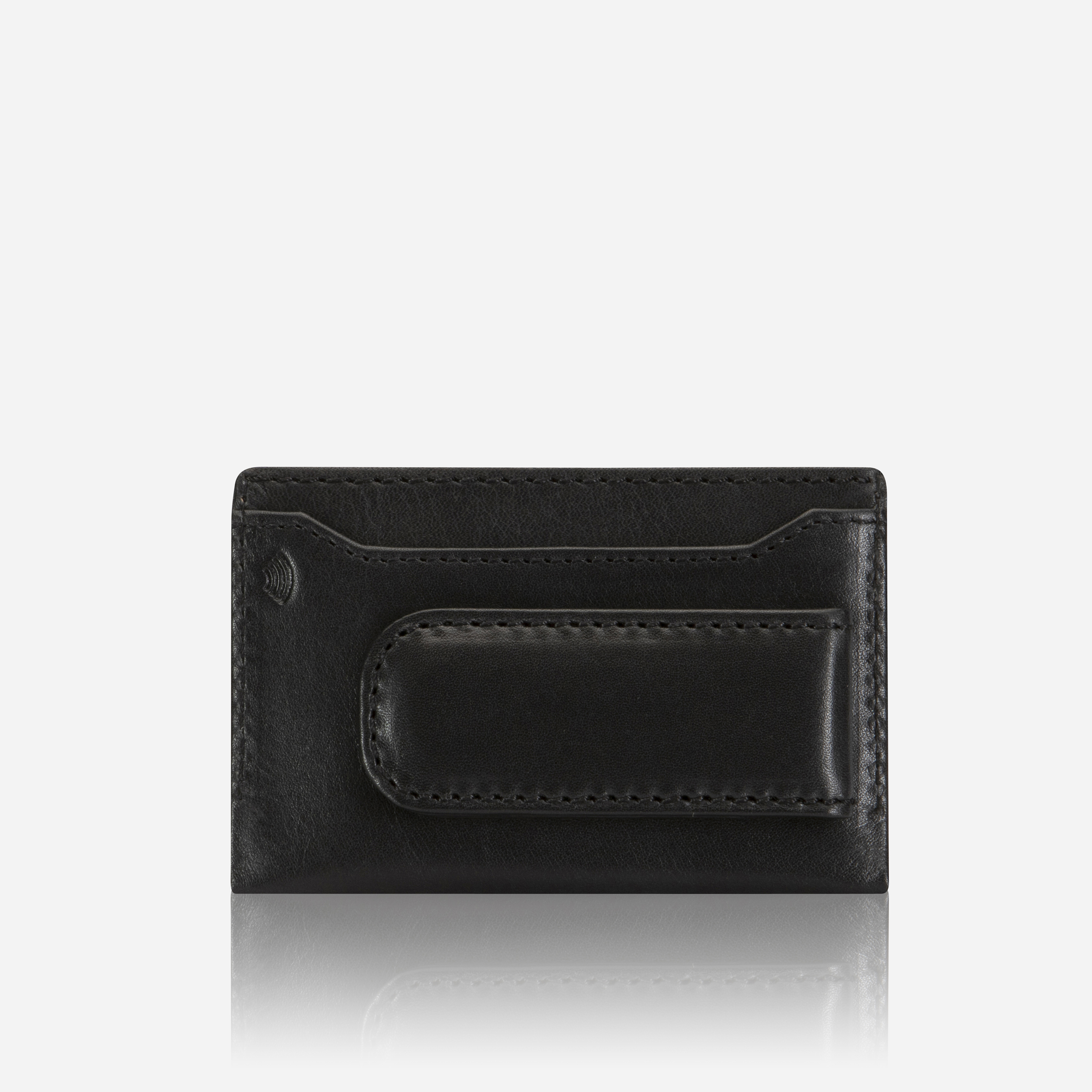 Norweigian Card and Money Clip Holder, Black