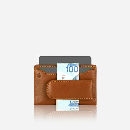 Norweigian Card and Money Clip Holder, Tan