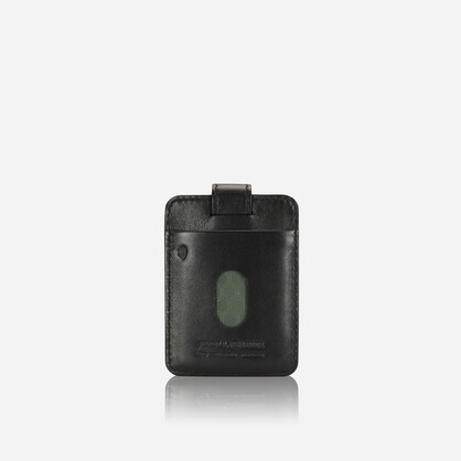 Norweigian Compact Tab Card Holder, Black