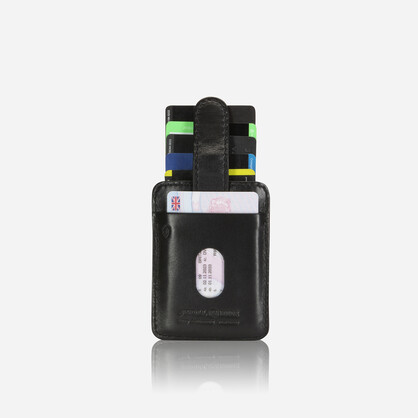 Norweigian Compact Tab Card Holder, Black