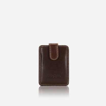 Norweigian Compact Tab Card Holder, Mocha