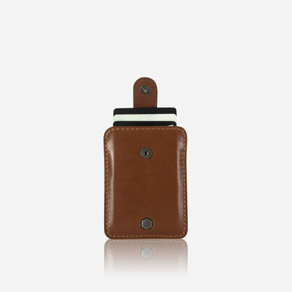 Norweigian Compact Tab Card Holder, Tan