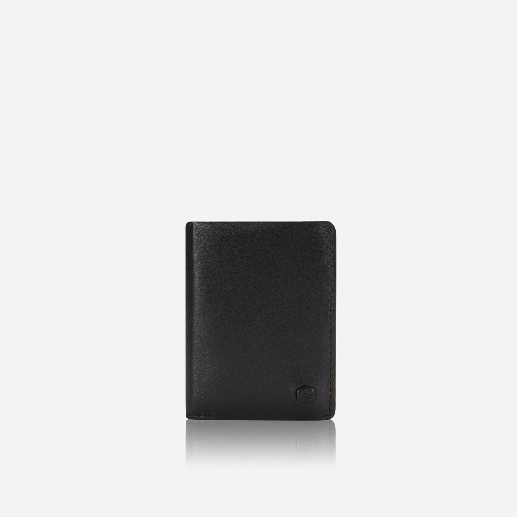 Norweigian Slim Elasticated Card Holder, Black