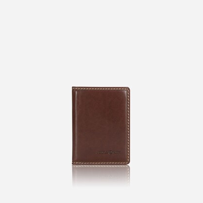 Norweigian Slim Elasticated Card Holder, Mocha
