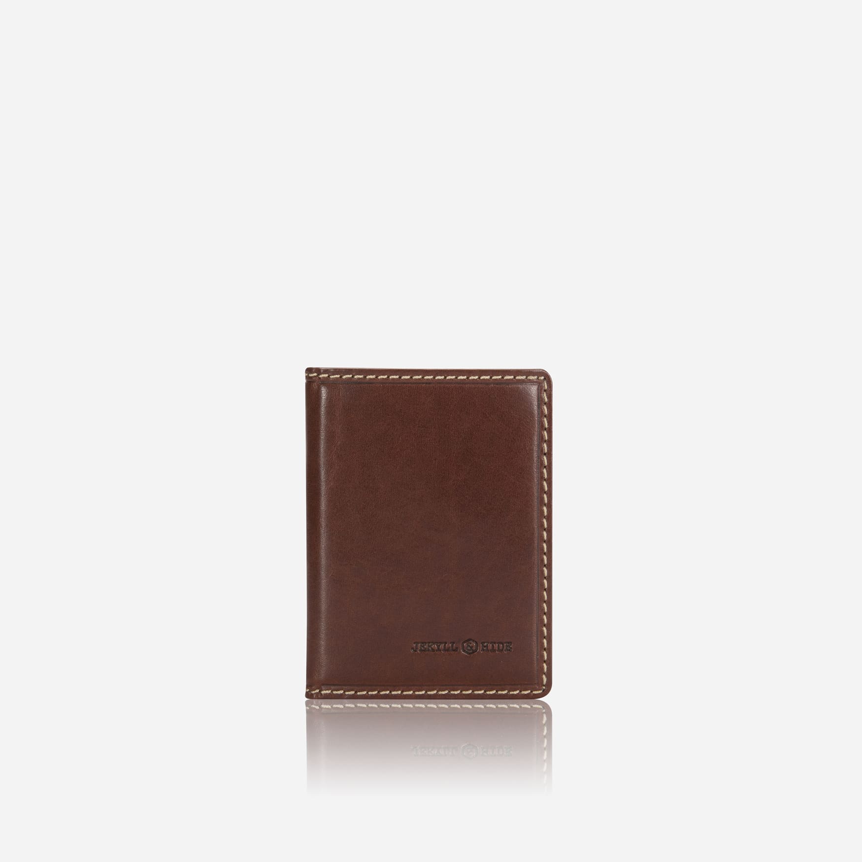 Norweigian Slim Elasticated Card Holder, Mocha