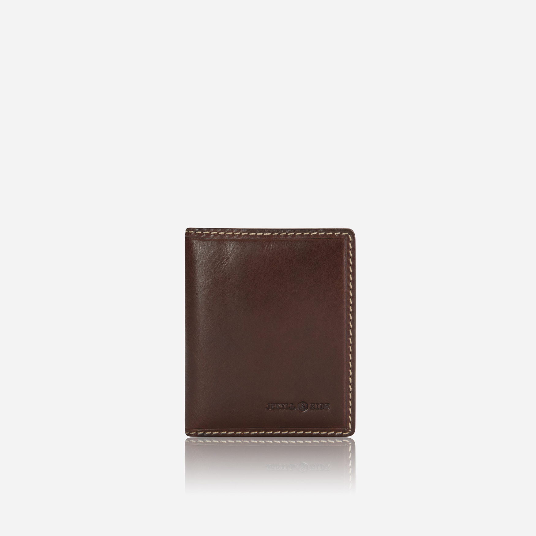 Norweigian Slim Bifold Card Holder, Mocha
