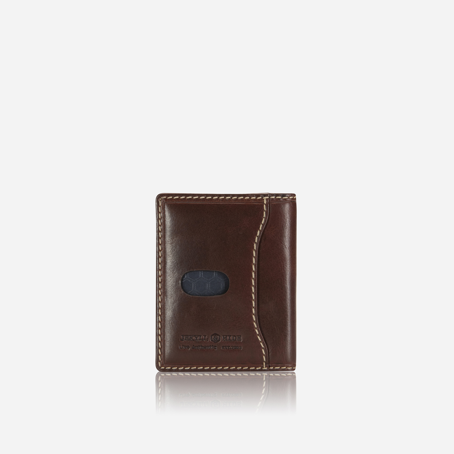 Norweigian Slim Bifold Card Holder, Mocha