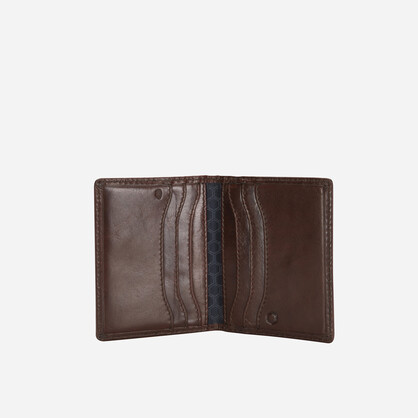 Norweigian Slim Bifold Card Holder, Mocha