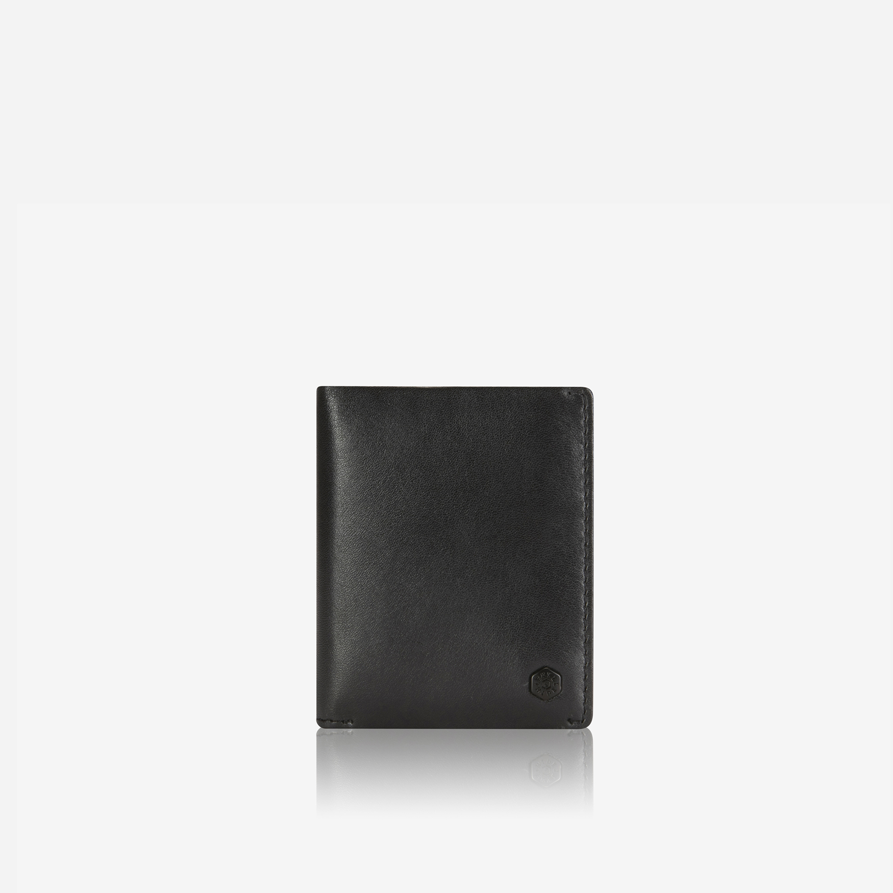 Norweigian Slim Bifold Card Holder, Black