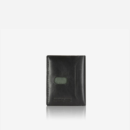 Norweigian Slim Bifold Card Holder, Black
