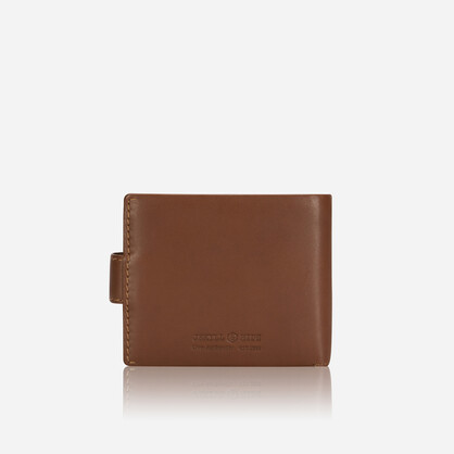Norweigian Billfold Wallet With Coin And ID Window, Tan