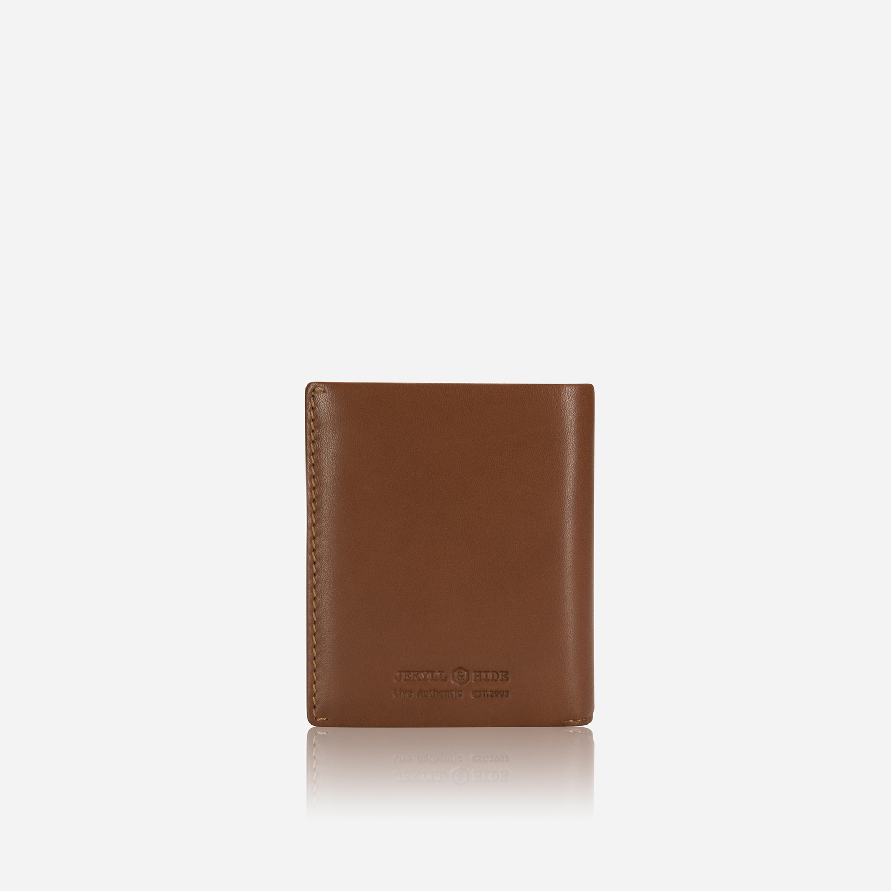 Norweigian Large Billfold Wallet With ID Window, Tan