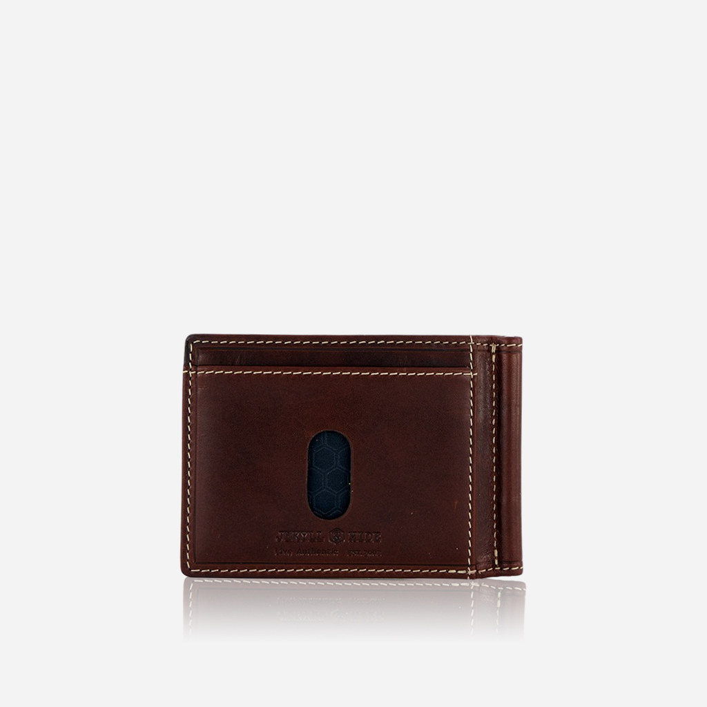 Oxford Money Clip, Havana