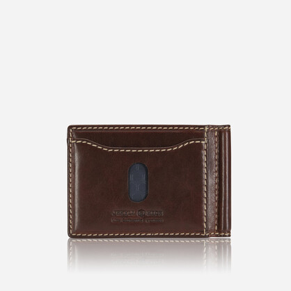 Oxford Money Clip, Mocha