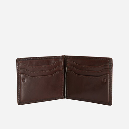 Oxford Money Clip, Mocha