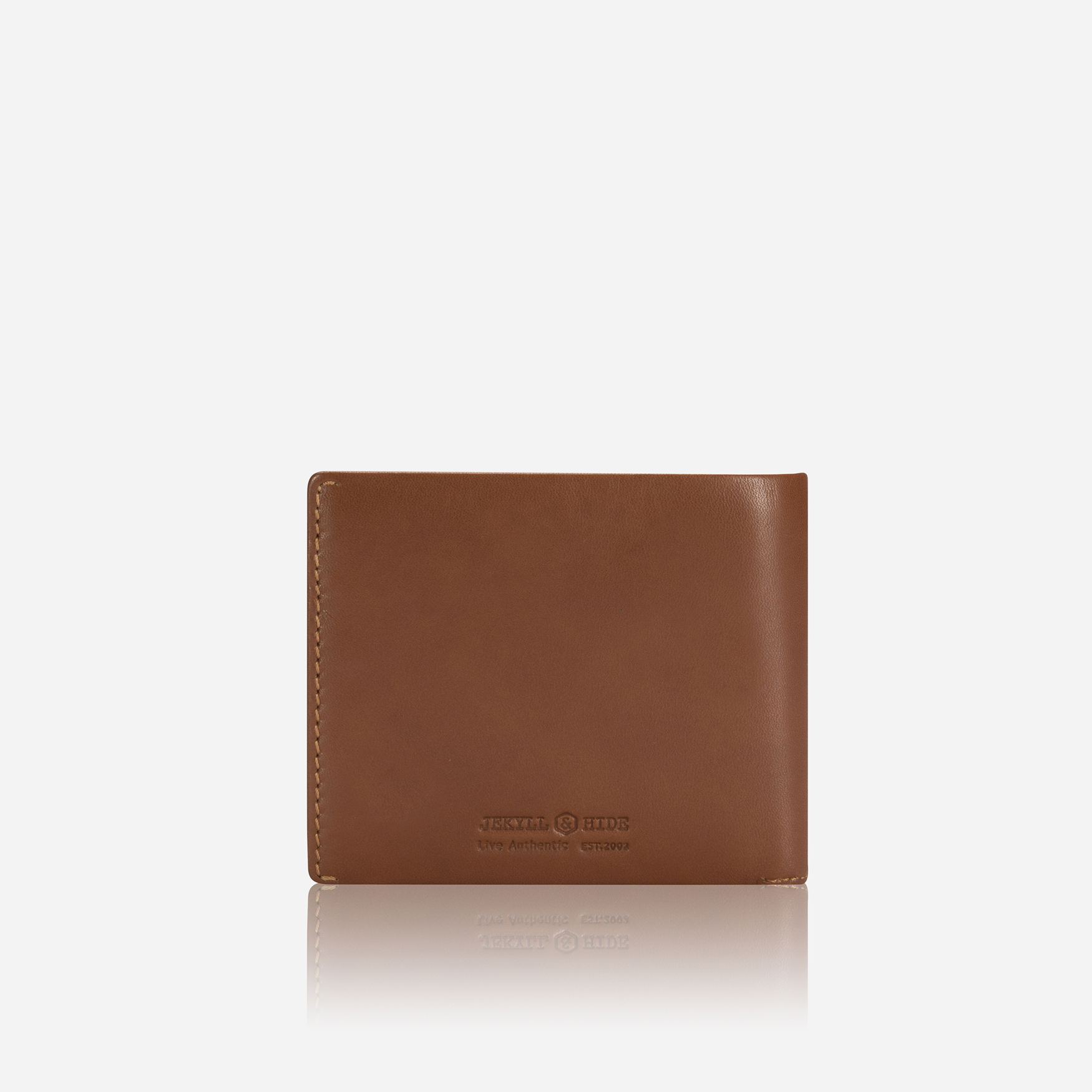 Oxford Medium Billfold Wallet With Coin, Tan