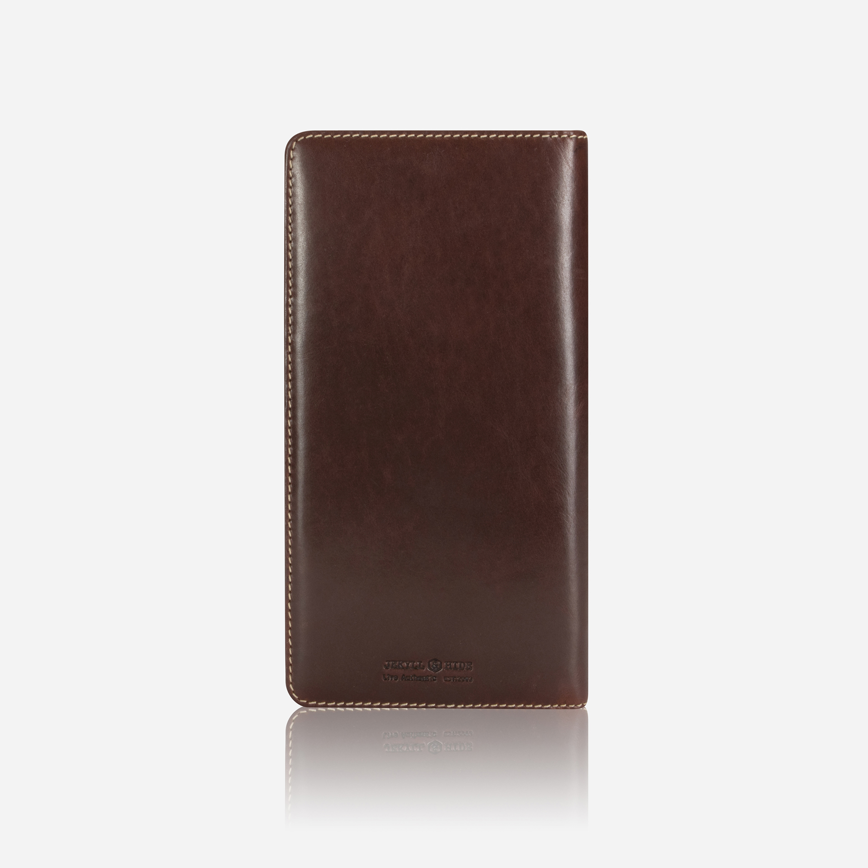 Oxford Large Zip-Around Travel And Passport Organiser, Mocha
