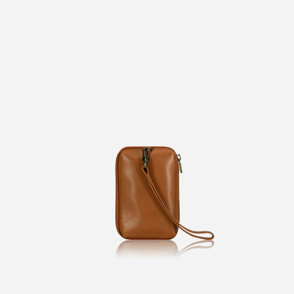 Norweigian Zip Around Cable Pouch, Tan