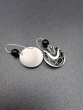 ANOTHER WATERWAY – round onyx drops