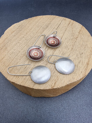 COMMUNITY SPIRIT – domed earrings