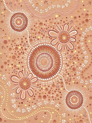 COMMUNITY SPIRIT – domed earrings