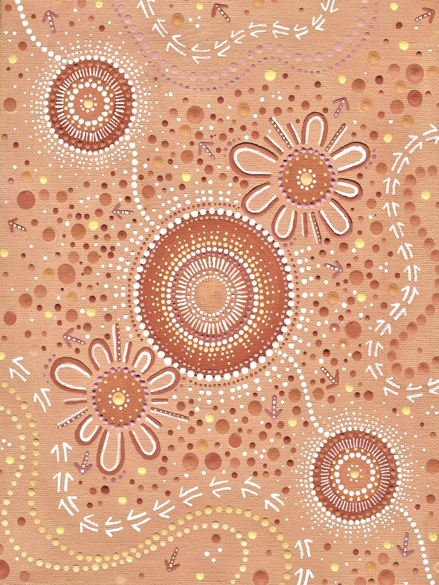 COMMUNITY SPIRIT – domed earrings