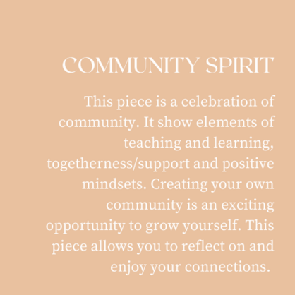 COMMUNITY SPIRIT – domed earrings